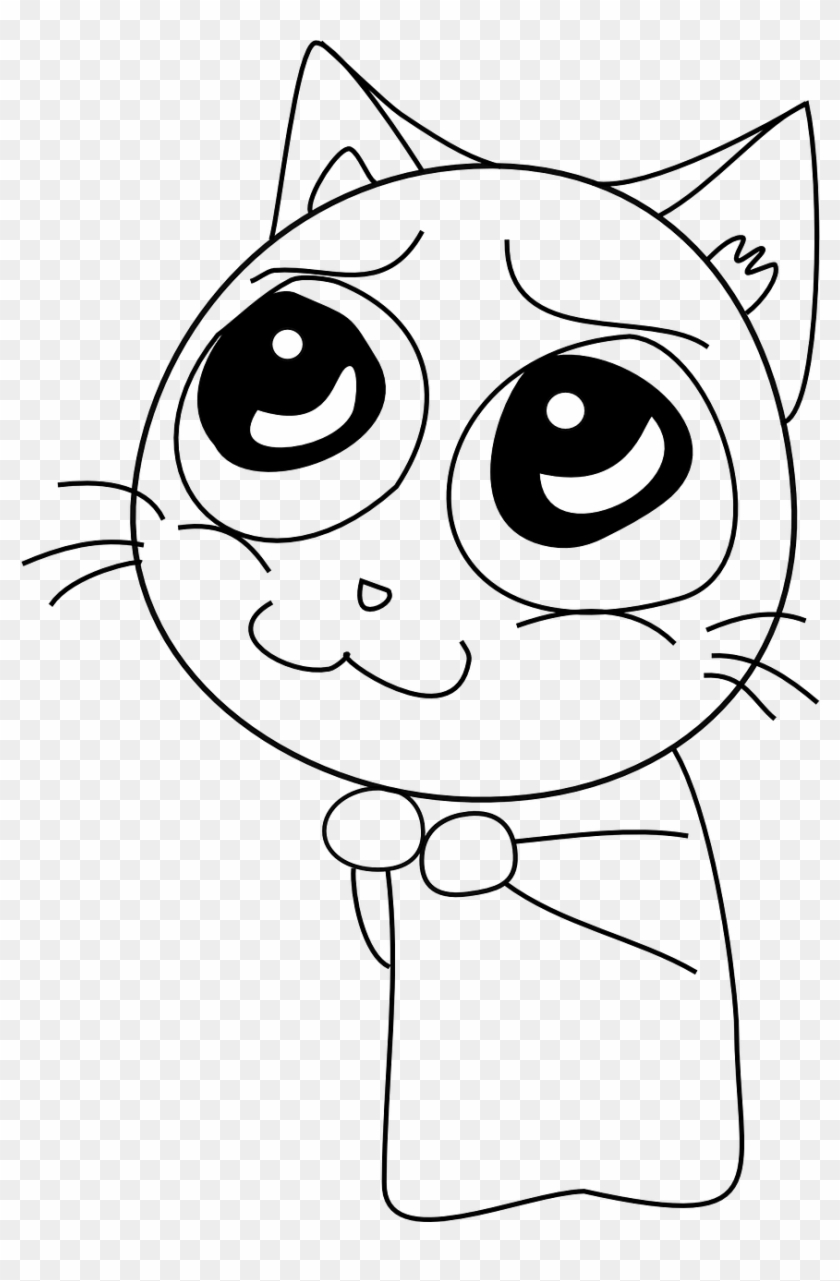 Cat Cute Animal Eyes Png Image - Imageness De Amor Chistosas Clipart