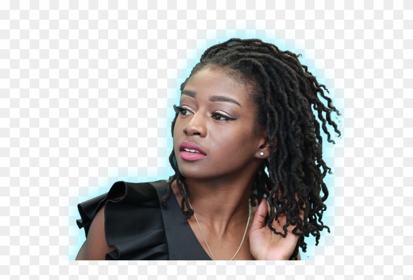 Dreadlocks On Black Woman Clipart