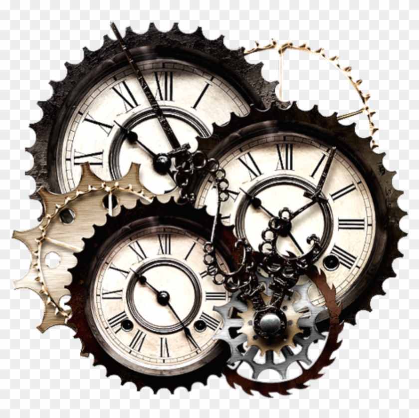#gears#clocks#steampunk - Time Is Money Clipart #2784188