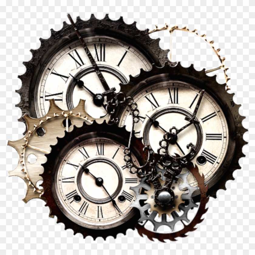 #gears#clocks#steampunk - Time Is Money Clipart