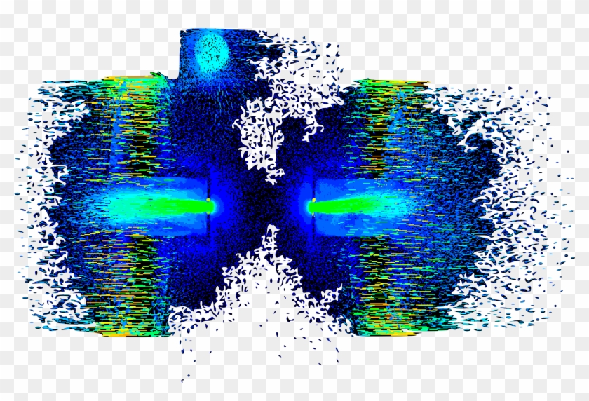 Pressure Distribution Simulation For Laser-plasma Interaction - Graphic Design Clipart