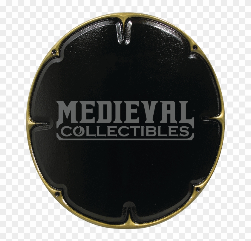 Black And Gold Chaos Skirmisher Larp Shield - Emblem Clipart #2784604