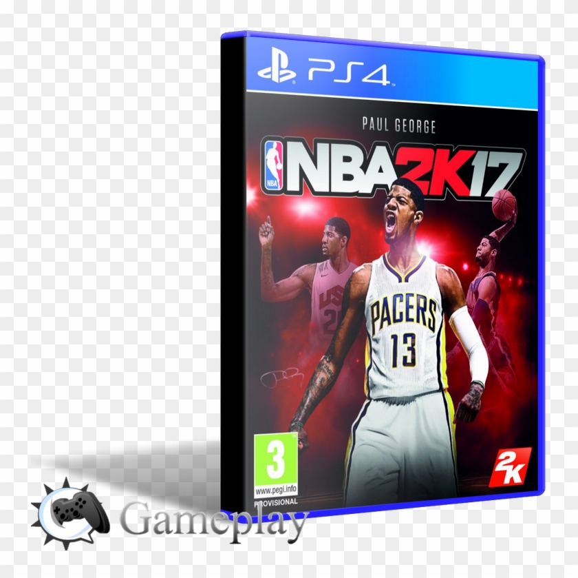 Nba 2k17 Ps4 Cover , Png Download - Nba 2k 17 For Xbox 360 Clipart