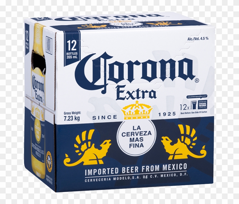 Picture Of Corona Extra 12 Pack Bottles - Corona 18 Pack Clipart