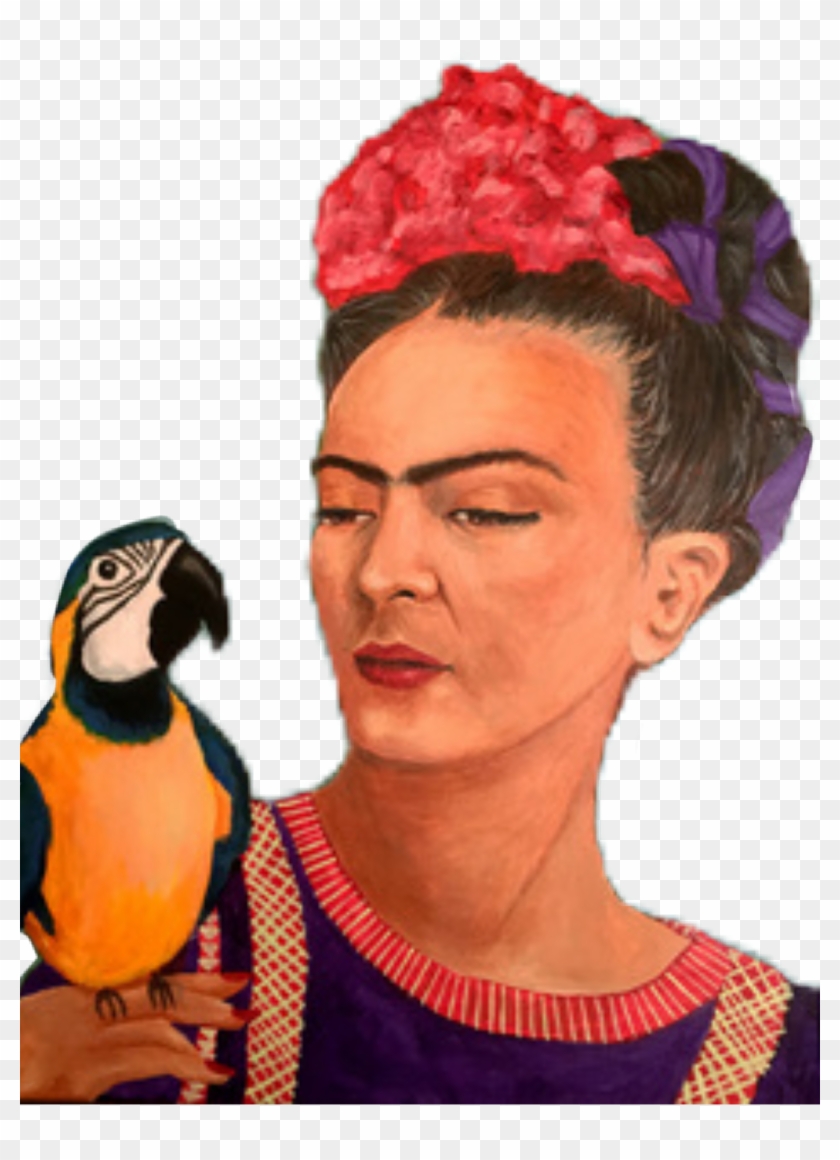 #frida Kahlo - Macaw Clipart #2785745