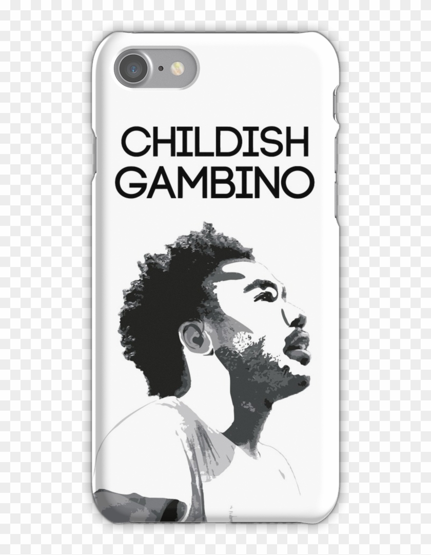 Childish Gambino Outline Iphone 7 Snap Case - Mobile Phone Case Clipart #2786077