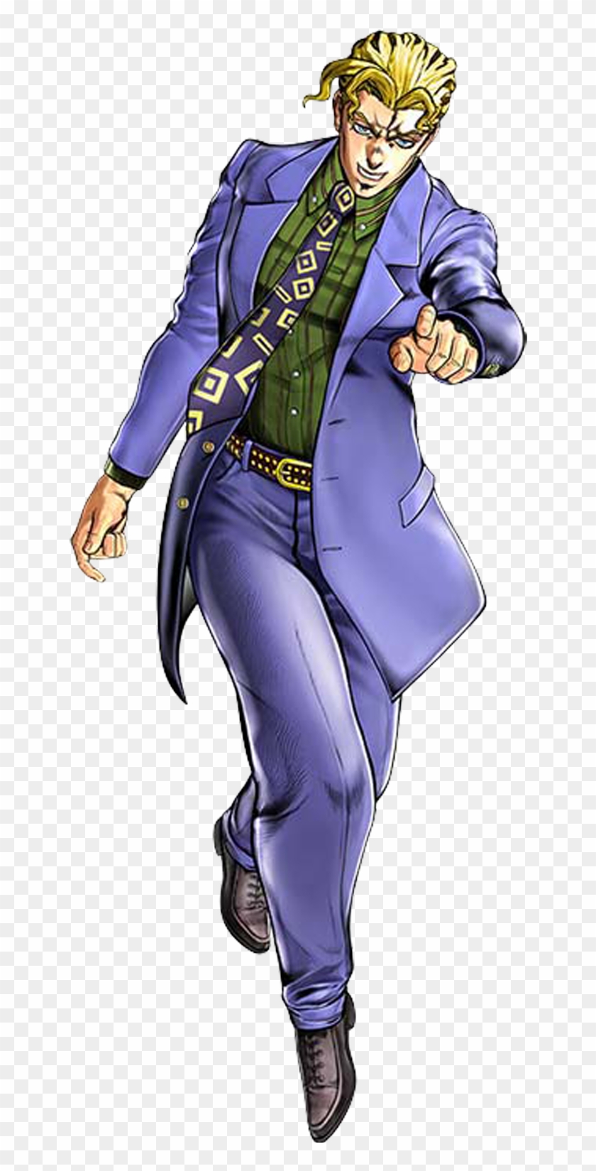 Yoshikage Kira Avatar, Yoshikage Kira, Jojo Games, - Killer Queen Has Already Touched Meme Clipart #2786146