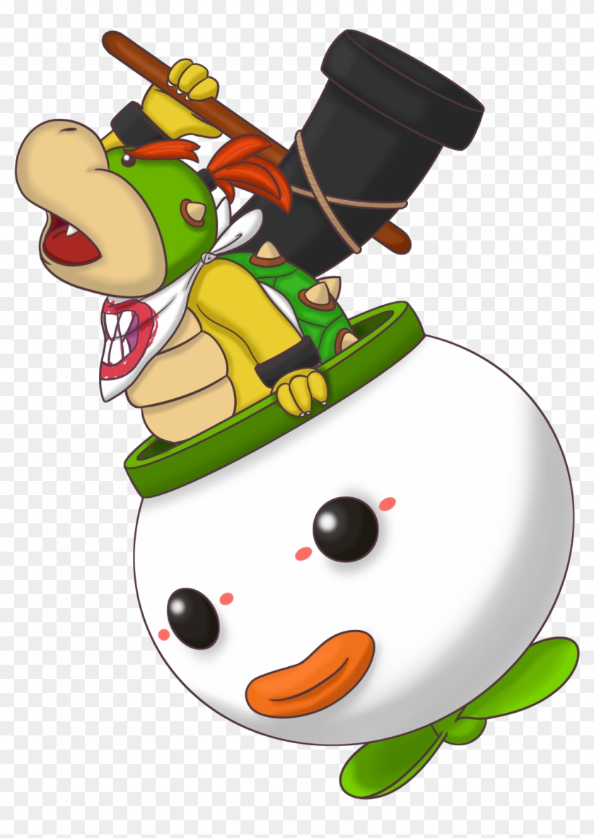 Smash Collab - Bowser Jr - - Smash Bros Collab Artist Mario Clipart