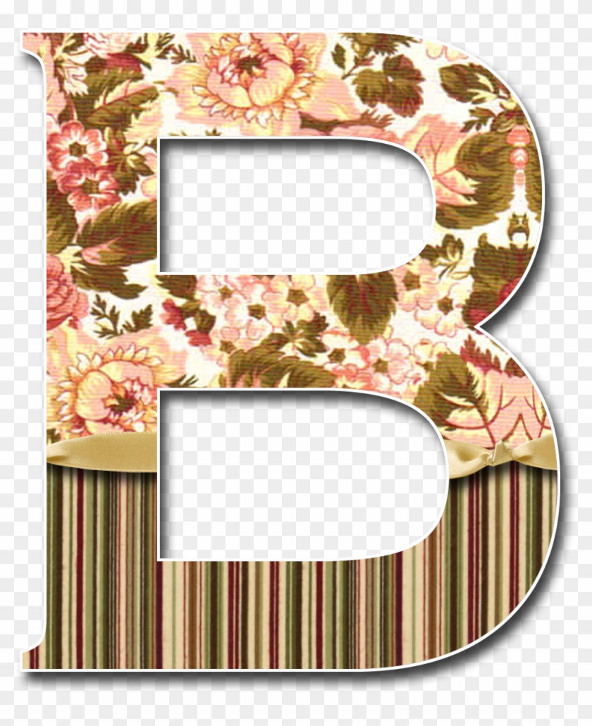 Decorative Letter B Png , Png Download - Scrapbook Letter Clipart