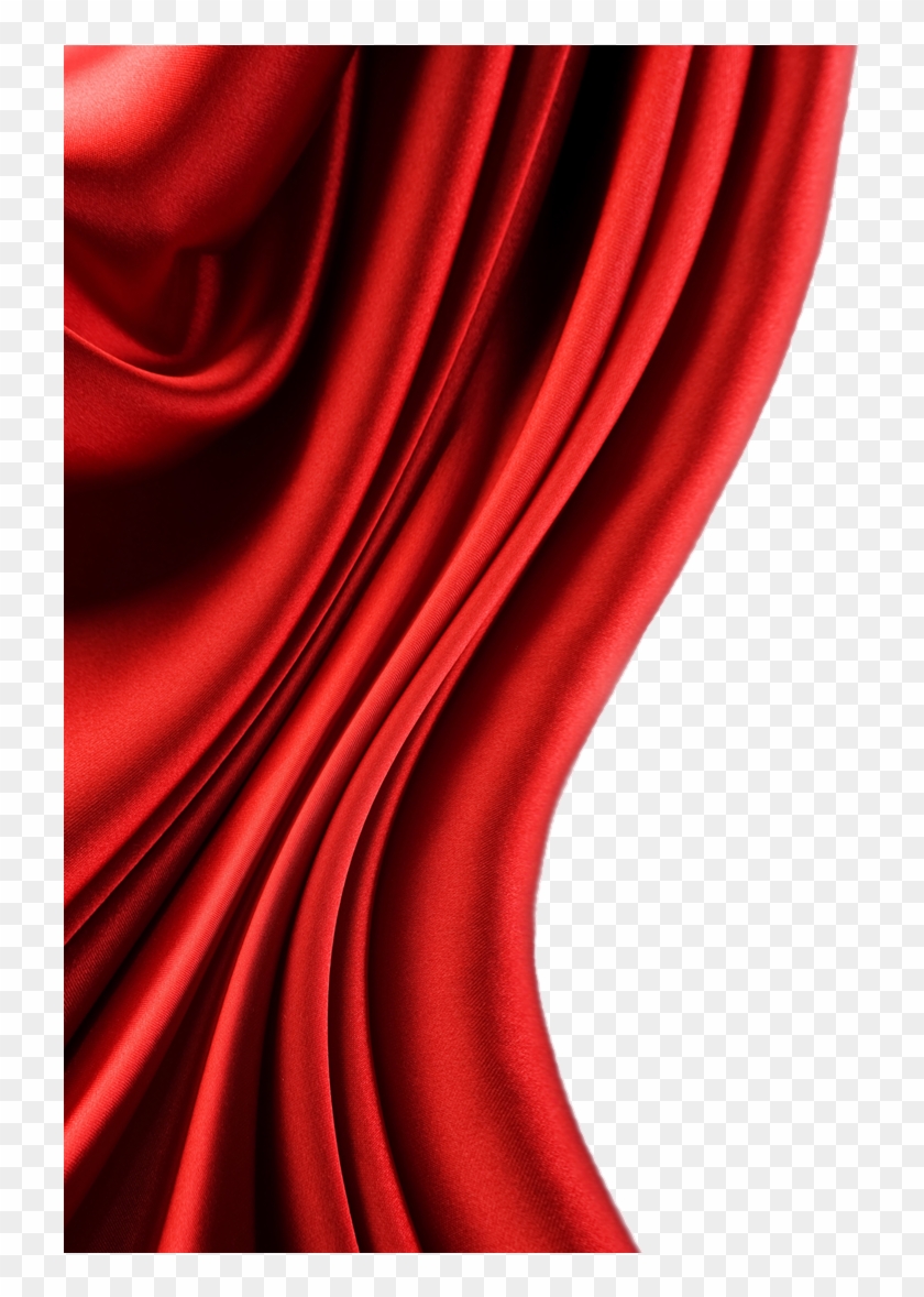 Satin Png Transparent Image - Red Satin Png Clipart