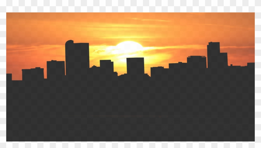 Flat Earth International Conference - Sunset Clipart