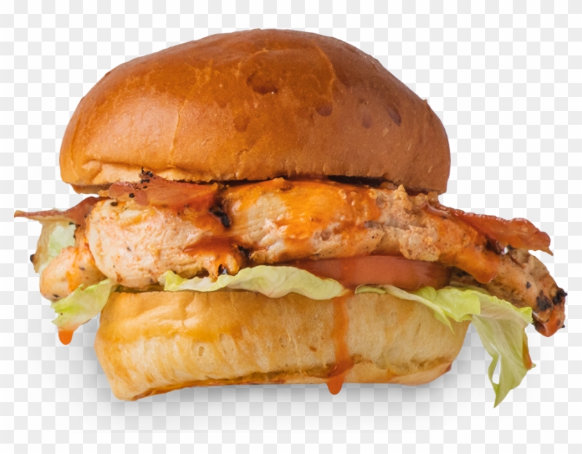 Grilled Chicken Breast, Served With Lettuce, Tomato, - Slider Clipart
