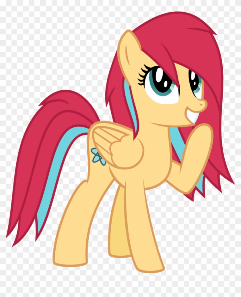 Ponytail Clipart Messy Hair - Mlp Oc With Messy Hair - Png Download