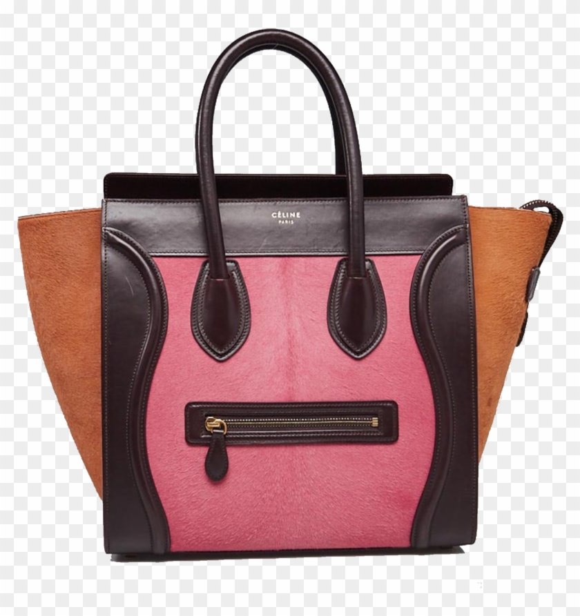 Céline Celine Micro Tricolor Ponytail Bag Bags - Handbag Clipart #2788142