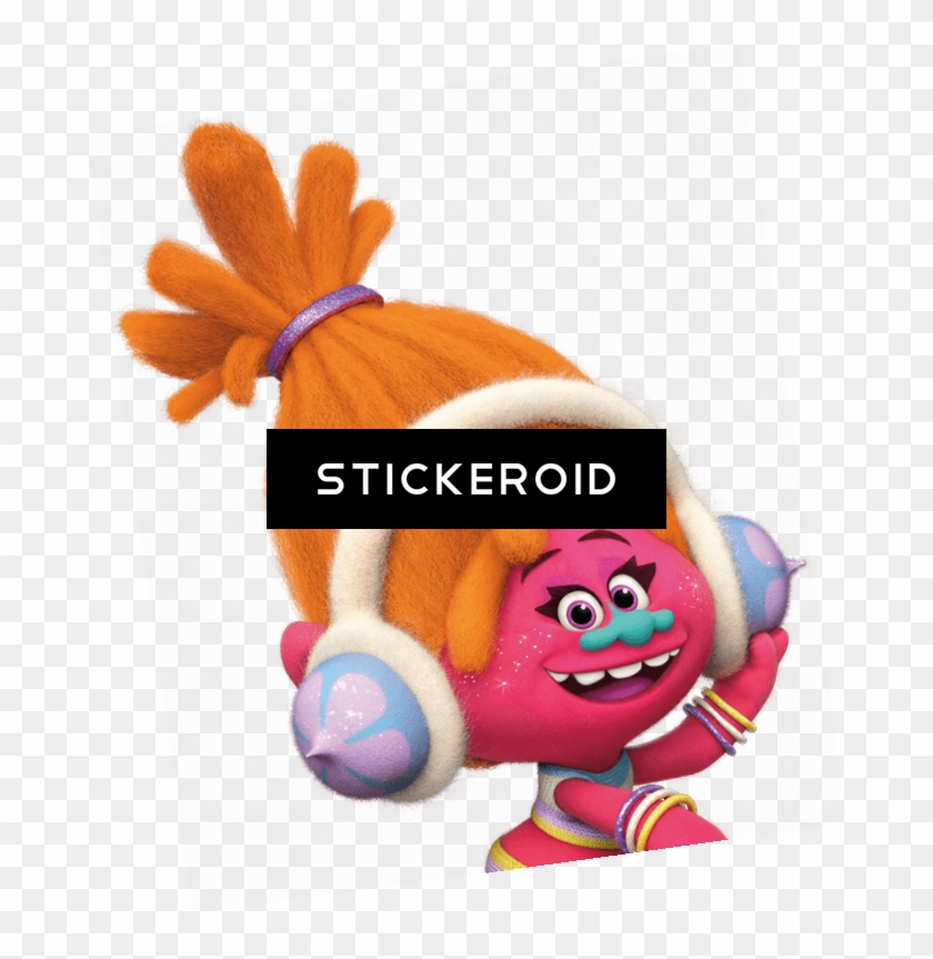 Trolls Dj Suki Png - Trolls Characters Names Clipart