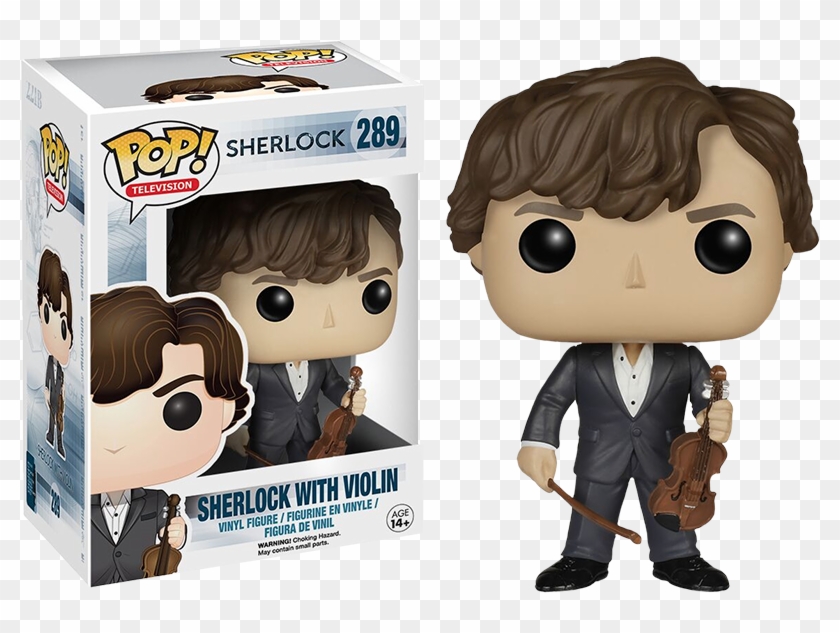 Funko Pop Sherlock Violin Clipart