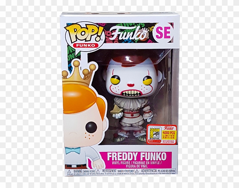 Freddy Funko Pennywise Pop Vinyl Figure - Freddy Funko Pennywise Funko Pop Clipart