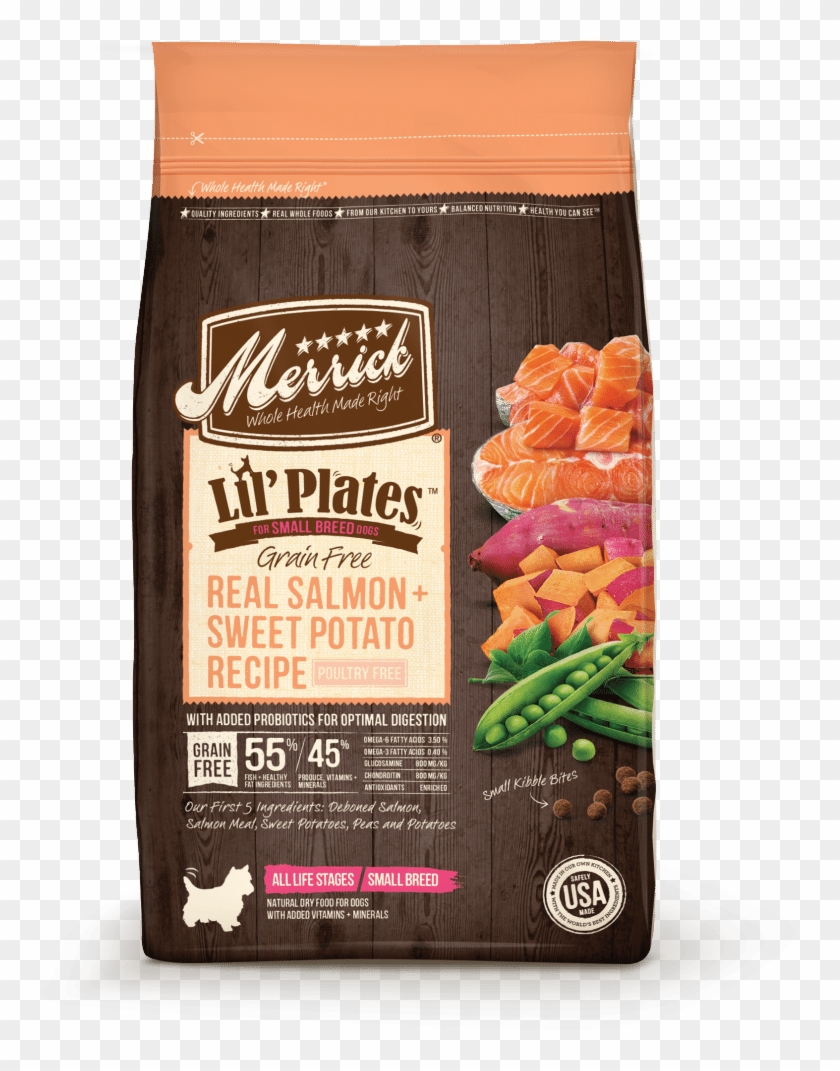 Merrick Lil' Plates Small Breed Grain Free Real Salmon - Merrick Lil Plates Grain Free Small Breed Recipe Clipart