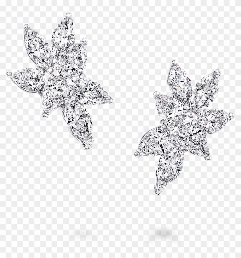 A Pair Of Classic Graff Multi-shape Diamond Stud Earrings - Multi Shape Stud Earrings Graff Clipart #2789898