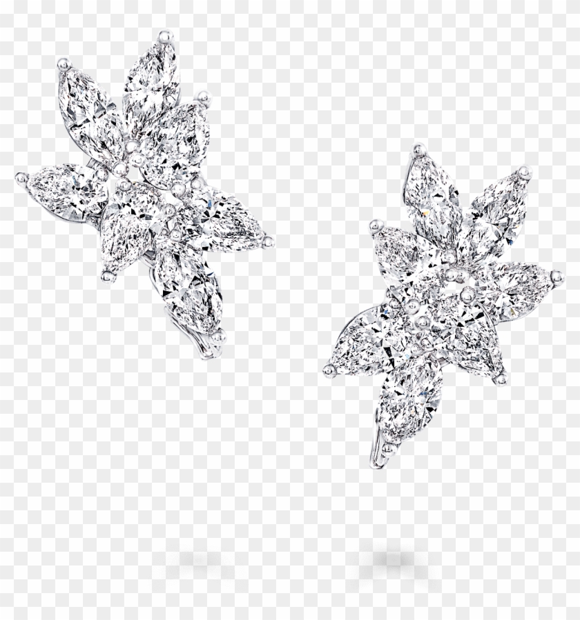 A Pair Of Classic Graff Multi-shape Diamond Stud Earrings - Multi Shape Stud Earrings Graff Clipart