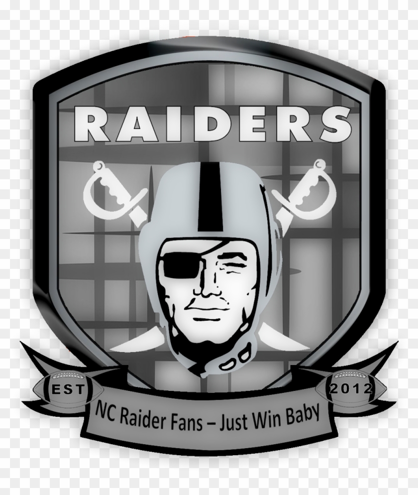Nc Raider Fans Logo Oakland Raiders Logo, Raiders Fans, - Illustration Clipart #2790031
