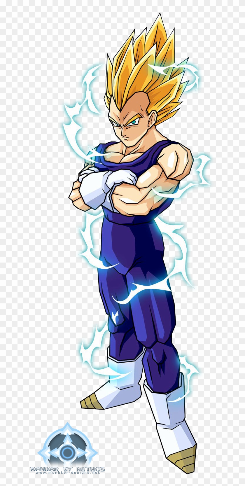 Dragon Ball Z Vegeta Super Saiyan - Dragon Ball Evil Vegeta Clipart