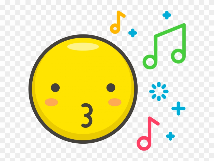 Kissing Face Emji Png Transparent Emoji - Icon Clipart