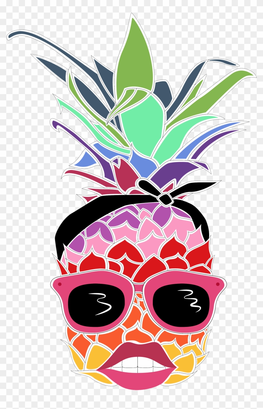 Masks Clipart Pineapple - Png Download #2790624