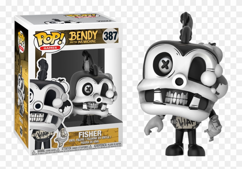 Bendy - Bendy And The Ink Machine Fisher Pop Clipart
