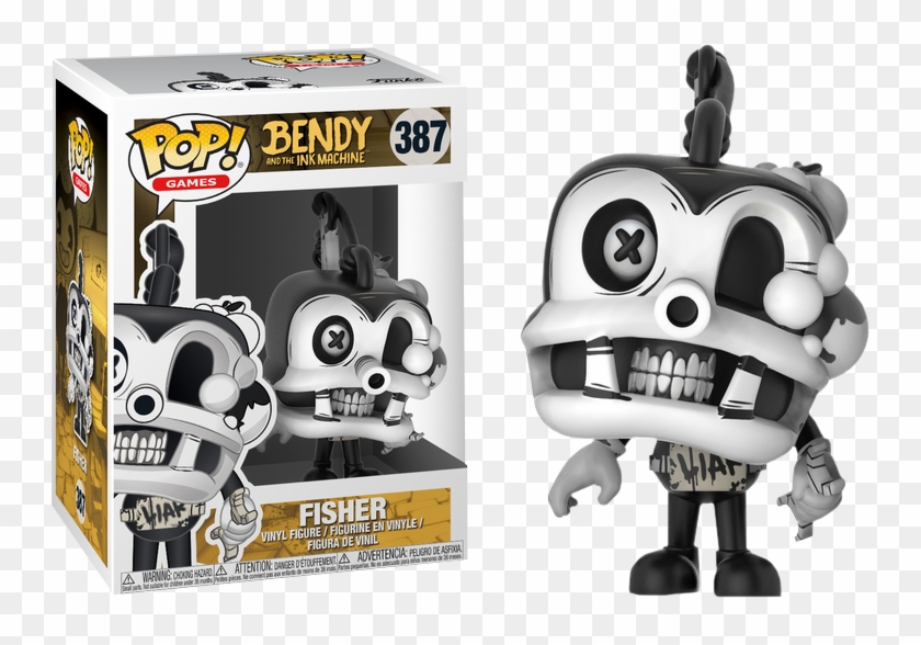 Bendy - Bendy And The Ink Machine Fisher Pop Clipart #2790856