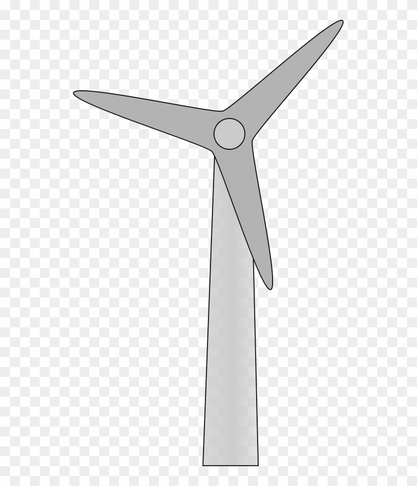 Wind Generator Clipart - Wind Turbines Clip Art - Png Download