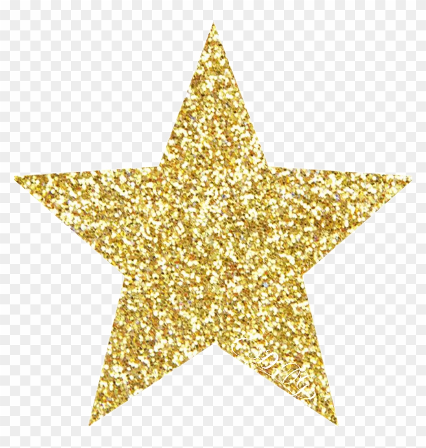 Transparent Background Glitter Star Png , Png Download - Transparent Transparent Background Gold Star Clipart