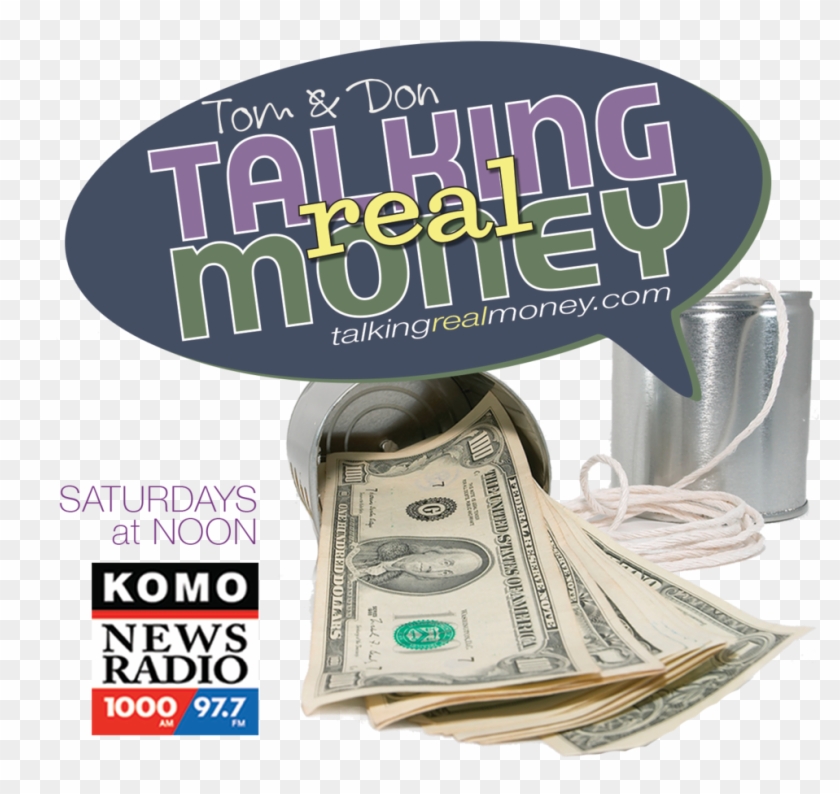 Talking Real Money Square Logo Trans - Komo News Radio Clipart