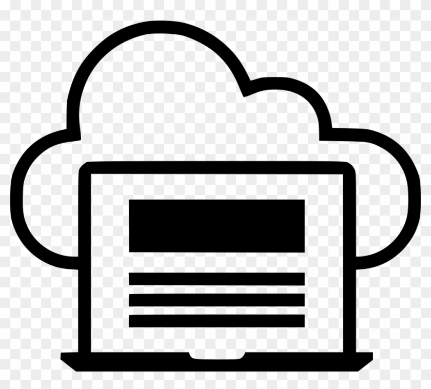 Png File Svg - Cloud Pc Icon Png Clipart #2791788