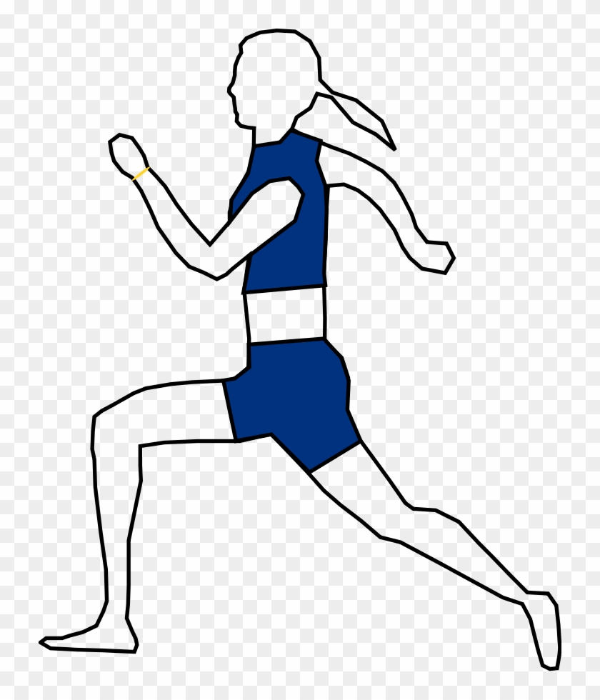 How To Set Use Woman Jogging Icon Png - Jogging Exercise Clipart Transparent Png #2791848