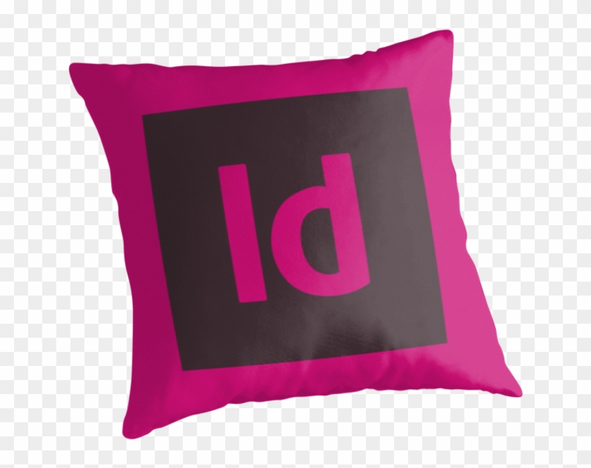 Quot Adobe Indesign Icon Quot Throw Pillows By Thecsimmons - Cushion Clipart #2791967