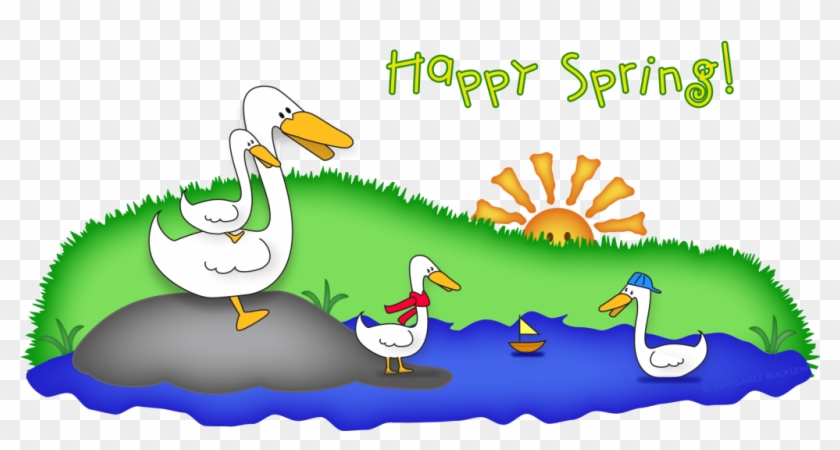 Duck In Pond Clipart Clipartfest - Ducks In Pond Clipart Transparent - Png Download #2791969