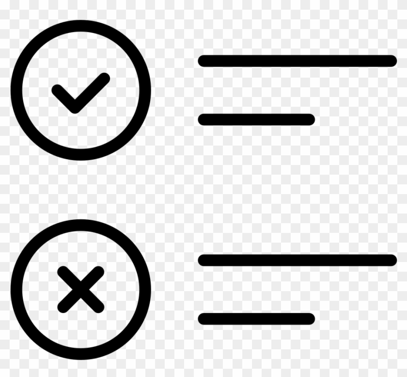 Noun Project List Icon 1510508 Cc - Connection Check Icon Clipart