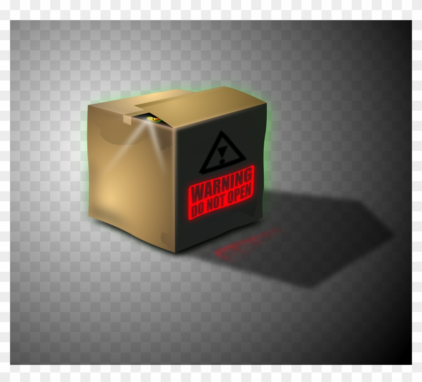 This Free Icons Png Design Of Dangerous Box - Do Not Open Box Clipart