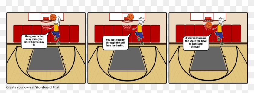 Basketball Ballet - Cartoon Clipart #2792785