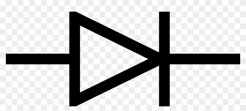 This Free Icons Png Design Of Iec Diode Symbol - Light Emitting Diode Circuit Symbol Clipart
