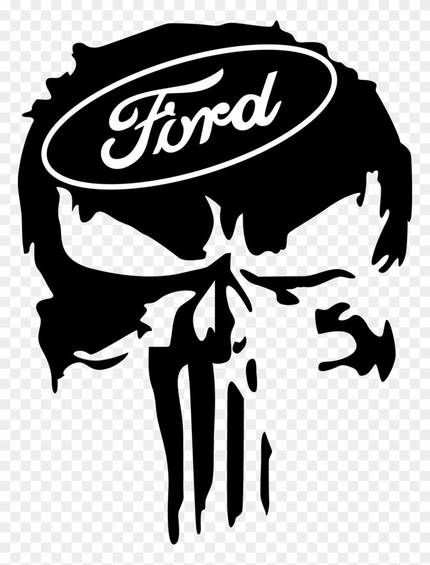 Ford Bronco Logo - Punisher Logo Png Clipart