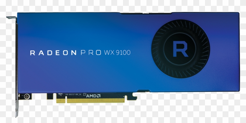 Amd Radeon Pro Wx 9100 Card - Radeon Pro Wx 3100 Clipart #2793157