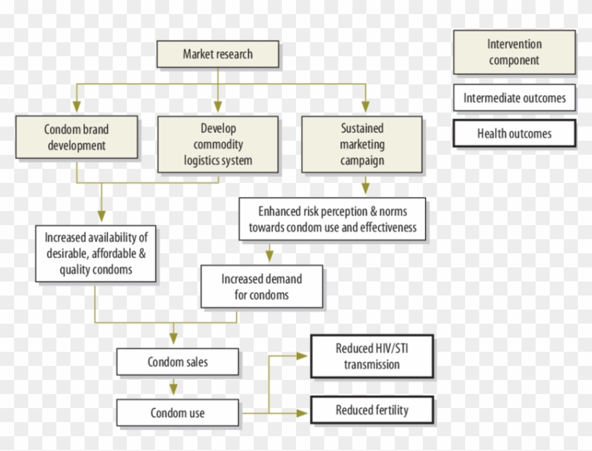 Theoretical/conceptual Model For Condom Social Marketing - Social Marketing Of Condoms Clipart #2793163