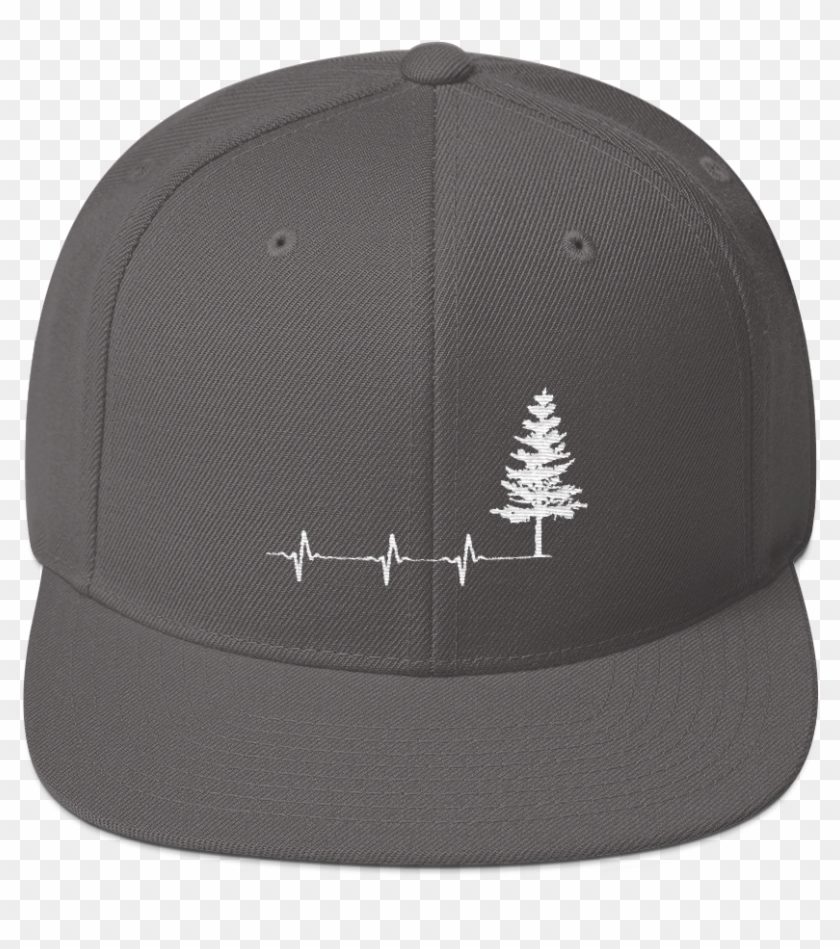 Heart Of Timber Hat Dark Gray Pulse - Baseball Cap Clipart #2793399
