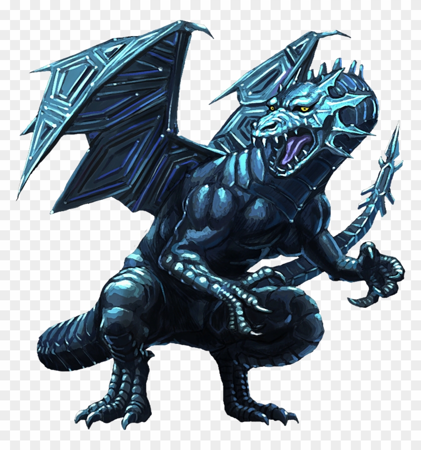 Ice Dragon Png - Ice Dragon Transparent Background Clipart