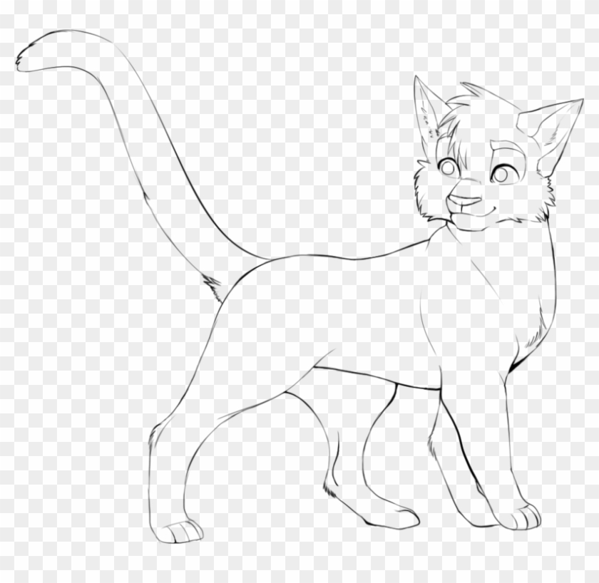 Cat At Getdrawings - Transparent Warriors Cats Bases Clipart #2793987