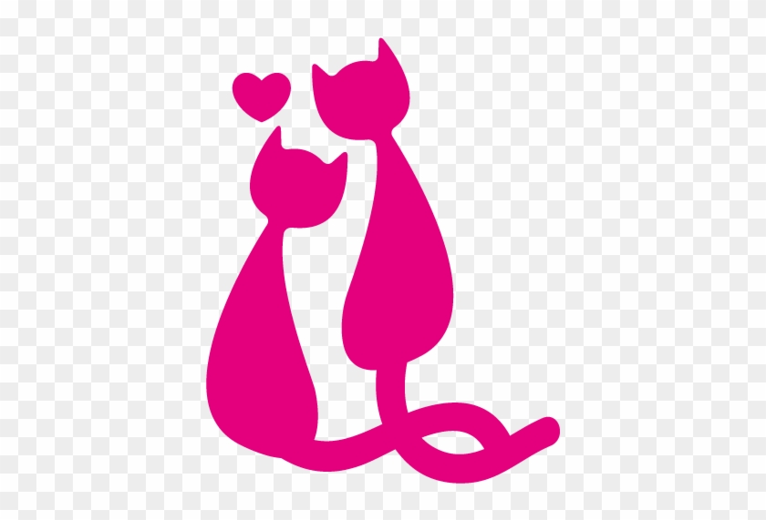 Cat Sitter At Home - Cat Love Png Transparent Clipart