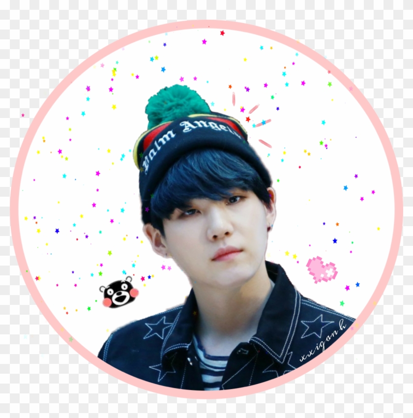 Bts Suga Circle Png Clipart #2794180