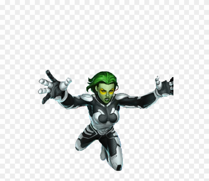 Gamora - Cartoon Clipart